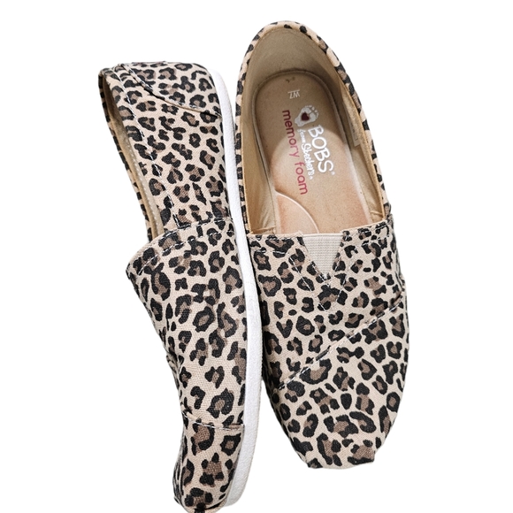 Bobs by skechers, leopard print - Picture 2 of 5